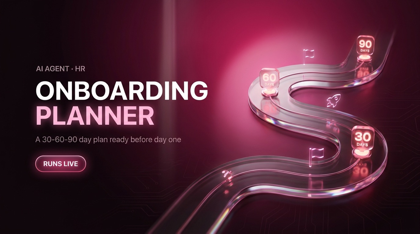 Onboarding Plan Builder — Brin