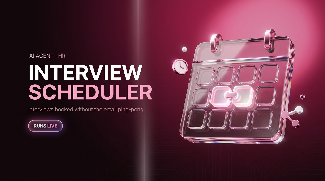 Interview Scheduler — Cole