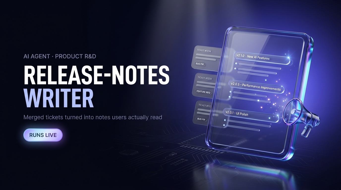 Release-Notes Writer — Cora