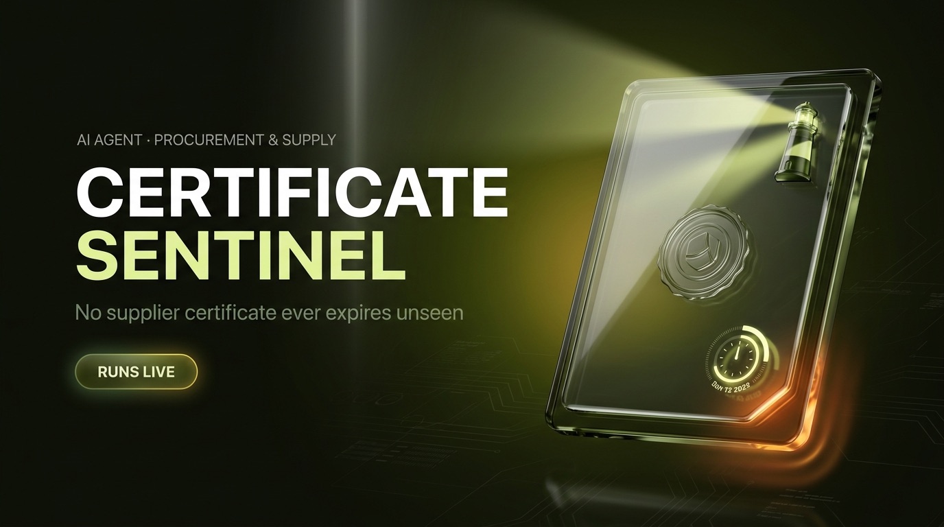 Certificate Sentinel — Dot