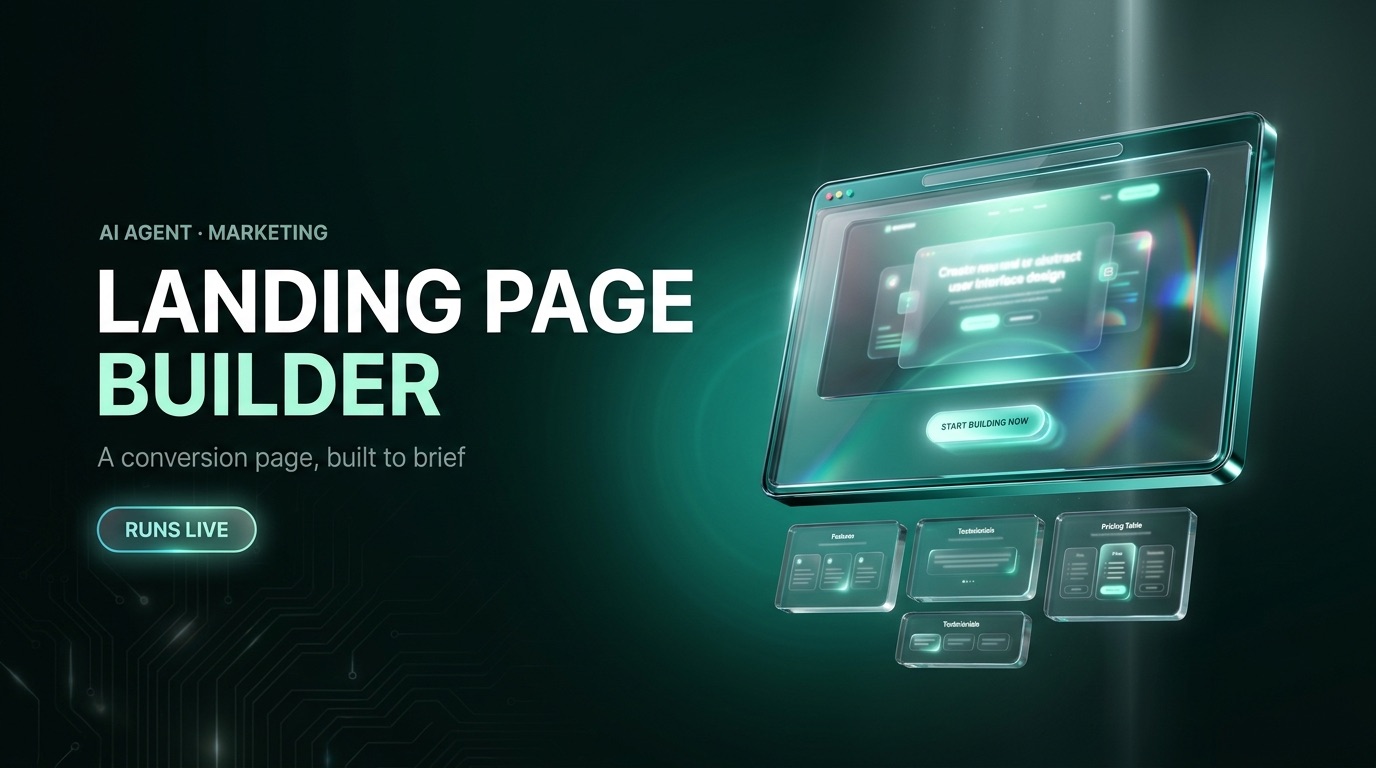 Landing Page Builder — Enzo