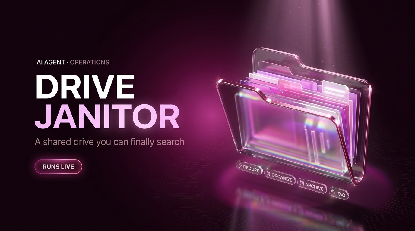 Drive Janitor — Felix