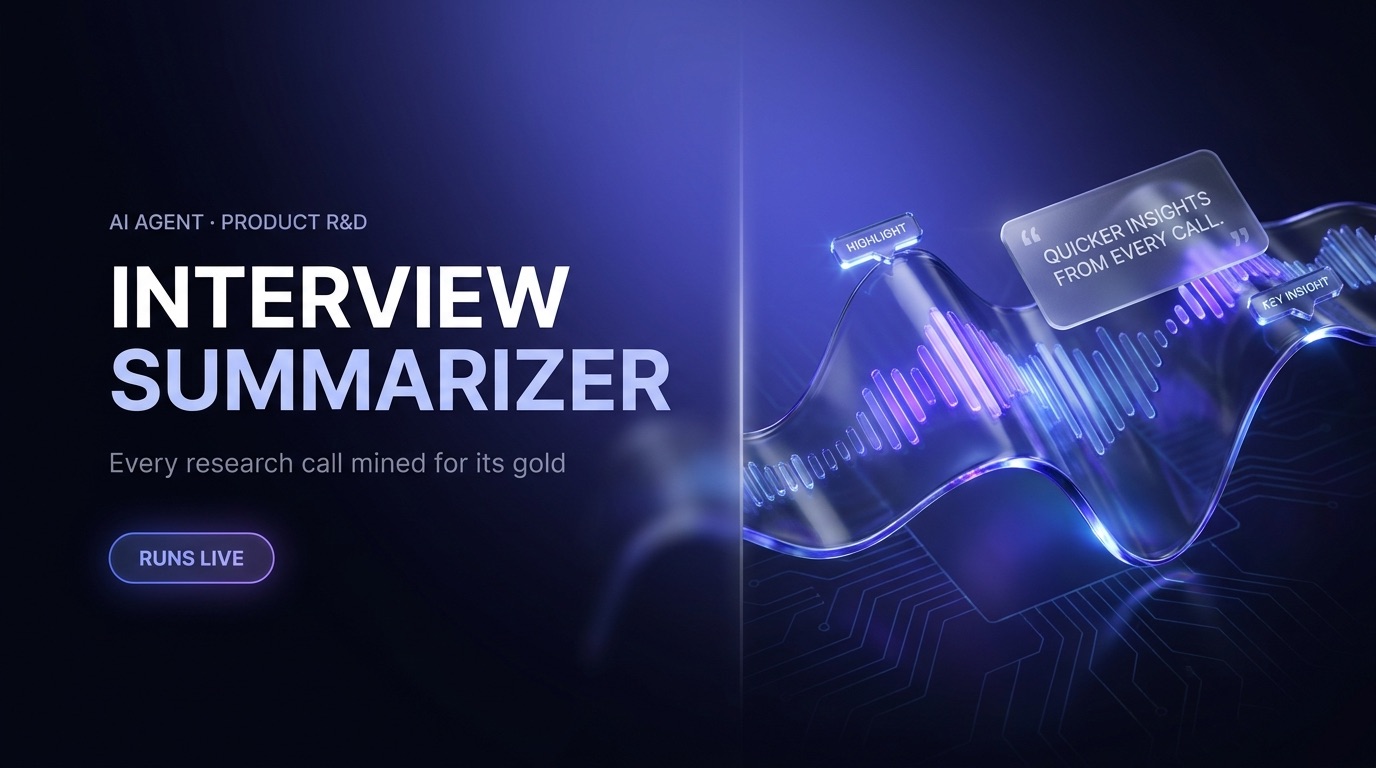 Interview Summarizer — Hana