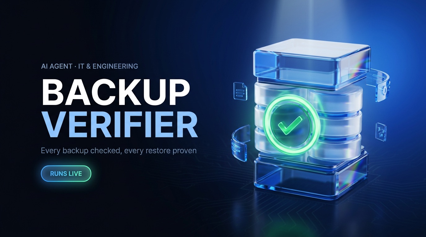 Backup Verifier — Jarl