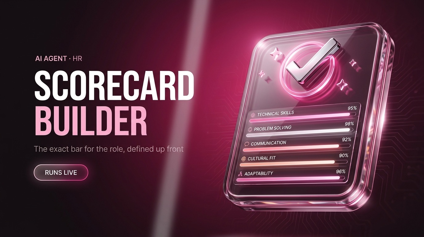 Role Scorecard Builder — Thea