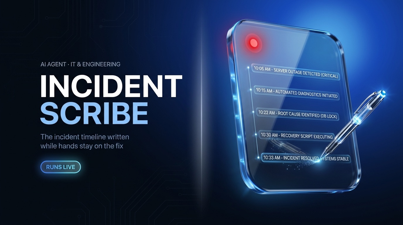 Incident Scribe — Wade