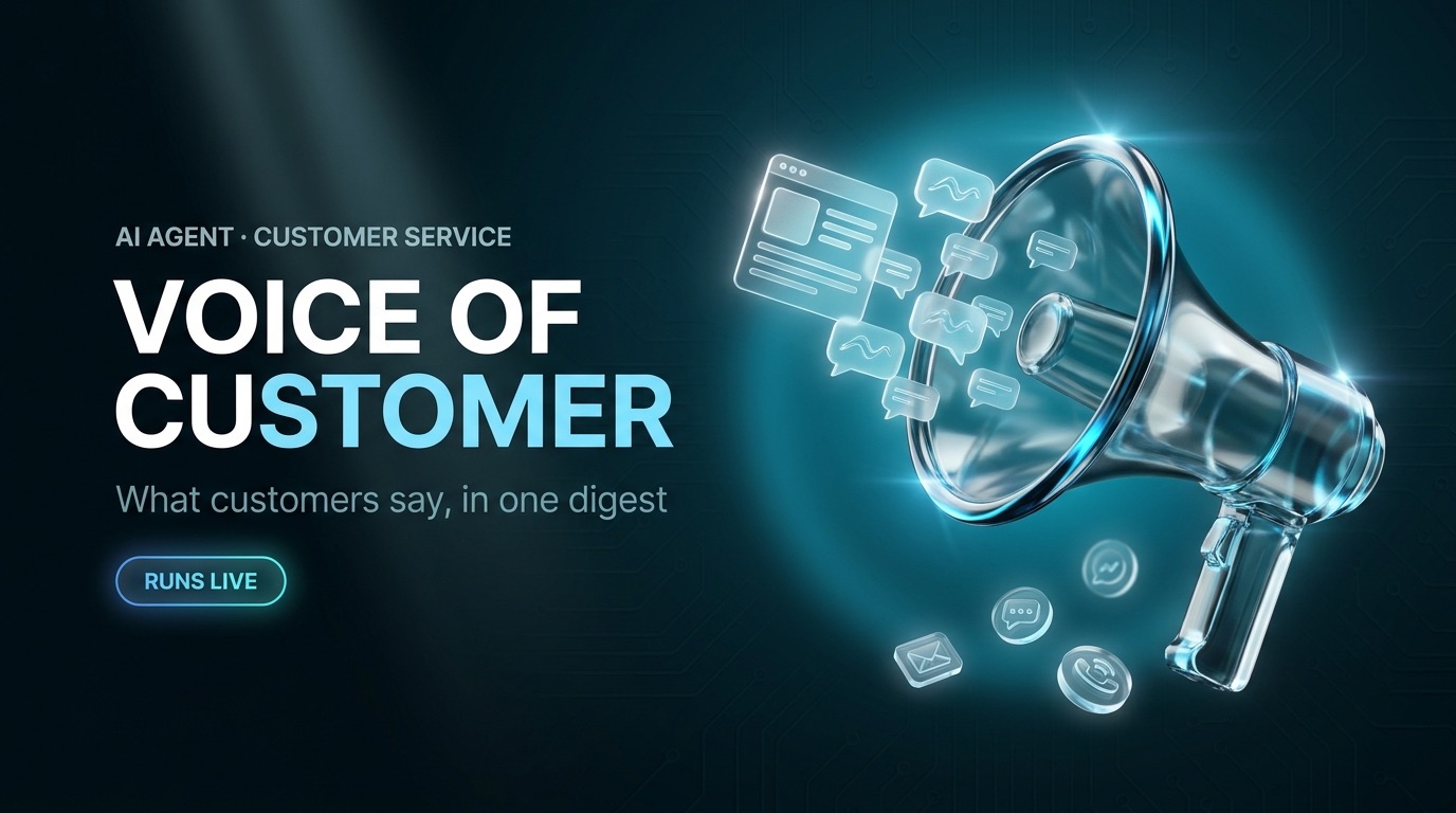 Voice of Customer — Yara