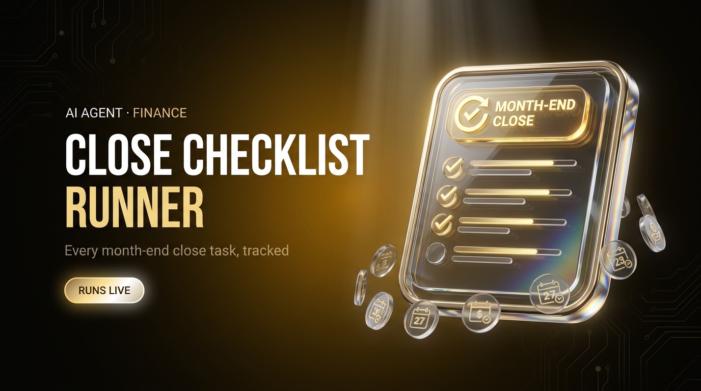 Close Checklist Runner — Zola